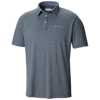 Columbia Thistletown Ridge, Polo Azul Marino Para Hombre | 105326-GIR